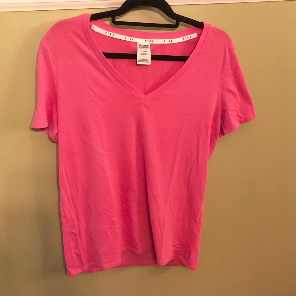 Victoria’s Secret PINK V neck T shirt
